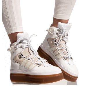 NEW leather Ivy Park Super Sleek High Tops Adidas